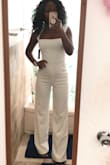 This is the hottest outfit I've ever purchased to date. It fits perfectly. Wear black undies, it's less revealing. - Osasumwen I.