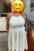 Bought this dress for engagement photos I am taking while on vacation in Hawaii! I've been searching for a simple white dress to wear, soo glad I found it! - Nicole R.