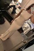 I bought this dress for my bridesmaids and tried it on myself first. I'm pretty curvy but dress looked good on all of my maids, no matter what the body type! - Natalie S.