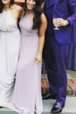 We were told to buy our own dresses in a color scheme, this one matched my price range and did the trick! - Natalie S.