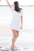This dress is super cute. Good material, comfortable, and fits really well. - Hannah M.