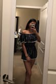 This romper is so comfortable. Nice fitting and perfect length for my height. - Candy T.