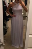 The color was a little lighter than expected but the fitting was great. The bottom of the dress touches the ground but not by much. Great option if you are looking for something simple and comfortable - Candy T.