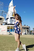It fit amazingly! I love the soft material and how flattering it is. The romper is extremely comfortable. I received so many compliments on it. - Caroline T.