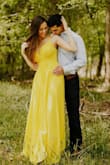 I got this dress for my engagement pictures and I loved it! The chest runs a little bit big which was perfect for me! Very good quality! - Suelly C.