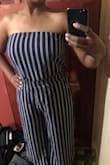 This jumpsuit is cute and can be dressed up or down. Can't wait to wear it! Great quality as well. - Michelle A.
