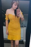 I was very cautious about buying this at first because of my body shape but it fits so perfectly! - Kara R.
