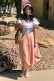 I absolutely loved this skirt! I loved it so much I even shared it on my blog and linked it back to you guys. I wore it Easter Sunday with a tote and some earrings I purchased from you guys as well. I got so many compliments. This skirt is easily a spring/summer closet staple! - Nancy A.