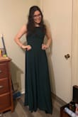 I'm going to be wearing this dress to prom and I was really scared that ordering a dress online would run way big or small but the instant I put it on IT FIT PERFECT. My mom and I were so blown away by how quality the material was because it was so strong for such a good price. BUY A DRESS WITH THEM!! THEYRE AMAZING - Ellie M.