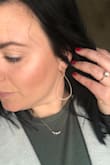 Super cute and can wear with anything! Love the color to match my other rose gold jewelry. Simple and classy. - Allie H.