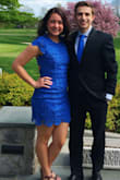 Fit a little tight and a little loose around the breasts and back/sides but still good. Beautiful dress received tons of compliments. Definitely would recommend. - Alissa P.