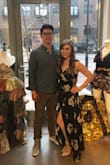 It was a little long on me but why not throw on a pair of heels and have a little train. I feel like a goddess. i think I will wear it for engagement photos too! - Reilly T.