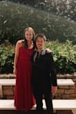 I ordered this dress for a formal and it was perfect! Very pretty color and nice material. The back is fun and comfortable. Had to get it majorly hemmed because even with heels it was way too long (but I'm pretty short). It also has a train but I got it removed because I didn't want people stepping on it. Highly recommend this dress!! - Hannah P.