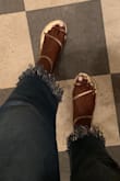 I love these shoes so much! They're my fav pair of sandals out of all that I've ever owned. I first bought a pair last summer and I'm still wearing them. I actually bought a second pair to stock up, just in case they sell out or something lol - Tobi R.