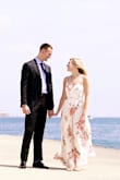 Overall the dress fit perfect for my engagement photos, but I had to get some length taken off the bottom! I'm not short so this is a new problem to have! Overall loved it. - Shannon M.