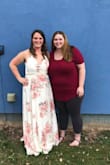 I loved the dress it was beautiful!!! I do have pretty full breast for the top button kept coming undone and I think the position was in the wrong place but other than that I loved walking around all day in this dress. - Elizabeth F.