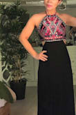 Chic summer dress. Pair it with cute flip-flops or summer high heels. Wear it to that romantic night walk on the beach or on a cruise or a chic resort... it's gorgeous! - Simone A.