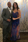 I wore this to a wedding and got a ton of compliments! The dress is true to size in my experience. Dressy enough for a wedding but also a night out! - Laura W.