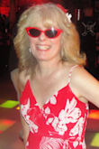 The dress was very comfortable to dance in! The colors were very vibrant! It wasn't see through because of the liner! - Leah K.