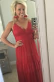 This dress is gorgeous!!! Felt so great...and was exactly what I hoped it would be! I did have some cups sewn in for more support, as I am a bit top heavy. But that was easy least! If you're on the fence...order it!! - Chad C.