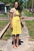 This dress is gorgeous and fits perfectly to body. - Hardy P.