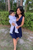 This was the perfect dress for my nephews baptism. I lost weight and the top was a little big. But it was still a lovely dress. Will order again from this website! - Cynthia P.