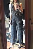 Very very disappointed in how short the length was. I'm only 5'7", and I  really expected it to be longer so average-height ladies can wear heels with it since it's a formal item. I even tried to salvage the item by looking for lace to add the the length, with no luck. Being a Canadian customer the costs of shipping, duties, and now cost to return this item. I am extremely disappointed this item did not fit. If you're 5'5" and under- would recommend. Anyone taller- looks like you're wearing and awkward length. - Ashley P.