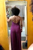 I order a Small, because I'm not that tall and didn't want to drag it. But when I tried it on, the torso was too short and my booty didn't fit properly, it made look tighter on me. - Yailiza B.