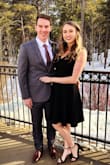 I wore this dress to a wedding and loved it! It's not too short and was perfect for dancing in. The material was a bit heavy. This wasn't bad, just worth mentioning. - Taylor H.