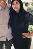 It fit great and was the perfect dress for a Vegas wedding. My only complaint would be that it's not a stretchy material at all, but it wasn't a huge issue. - Diane D.