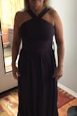I had it for a week before I tried it on, and when I did try it on I'm so glad I did. I love how it flow..  it's for my sons wedding. - Lisa C.