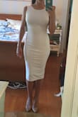 This is a simple, elegant, white dress. I'm excited to wear it. - Courtney R.
