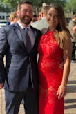 Got so many compliments on this dress - I'm typically a size 4 (small/medium), and I ordered a medium to fit my mini baby bump. It was a little awkward on my chest (squished me down, but had some side boob), but otherwise fit perfectly. Fabric is awesome and survived being packed in a ball in my carry-on without needing ironing! - Marissa L.