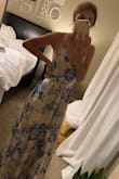 Ordered for prom. The back was beautiful and very comfortable. I have a smaller chest size, so the top of the dress was too loose and could easily have a nip slip, so I returned. If you have a bigger chest it would fit perfect and is very silky I would recommend. - Bella L.