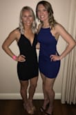 I ordered this dress for my senior formal, it came out of the package looking a little short. I was nervous because I have long legs but it fit perfectly! It is a tight fit but the material is not cheap so it does not move much on your body. Even when I was on the dance floor I was not worried about falling out or pulling it down! - Kira C.