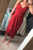 I am typically a small, but this dress was too big for me. I would have ordered a size smaller. - Ashlee F.