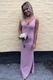 This dress was perfect for prom. I'm short so I had to take it up a bit, but other than that it was perfect! I got lots of compliments! - Kenadie B.