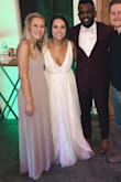 This dress was such a dream! It fit perfect. I had to get the length taken up just a little bit, but other than that it was dreamy. - Brelin K.