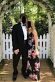 Loved this dress and received so many compliments! The colors are a little bit muted than what is seen in the picture, but overall a beautiful dress. Everything fit perfectly except for the length. - Ellen A.