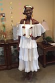 Loved this dress!! Perfect for my bridal shower! - Augusta E.