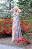 I absolutely fell in love with this dress and photographed it for my wedding anniversary photos with my husband at a tulip festival! I will say if you're not tall like 5'9 and above plan to wear some high hells. Dress is very long but I'm very tall so I LOVED IT!! Probably my favorite clothing item I own now. 100 bucks is nothing compared to this dress! - Brittany O.