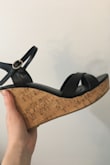 I got a pair of of these in white and black and the black in definitely my favorite! They are a great pair of wedges for summer nights. - Samantha W.
