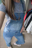 I am obsessed with my new overalls. They fit perfectly from top to bottom and are extremely comfortable. I'll be wearing these everywhere - sorry not sorry. - Ashley S.