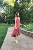 I thought this dress was stunning! The material is super soft and great quality. I got so many compliments when I wore it. I debated on the XS vs SMALL and probably should have gone the XS route but the dress still fit really well! - DANA G.