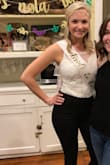 This bodysuit really was the perfect compliment to black jeans for my bachelorette party. The material for the bodysuit is very comfortable and so supportive. I didn't need a bra. Loved it! - Samantha P.
