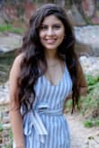 My daughter is in love with this dress! She wore it to some of her senior pics and loved it. Very comfortable! We usually have to visit the seamstress to get her dresses altered, but didn't have to for this one. I thought it was very classy looking. - Celeste M.