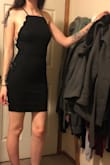 This dress fit amazingly! I ordered an XS and it fit perfectly and true to size. - Beth B.