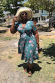 I love this wrap dress. The fit, style and color of this dress is perfect your next hangout. - Shawnette L.