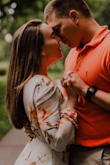 This little romper is the cutest!! Wore it for our engagement pics and couldn't be happier with it. Sleeves are a little hard to keep up, other than that it's one of my favorite pieces. - Kayla S.