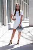 I bought this dress for my college graduation photos! It fit me exactly the way I wanted it to and is the perfect length. I would recommend this dress to everyone! - Jessica H.
